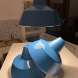 Industrial pendant light by Axel Wedel Madsen for Louis Poulsen, 1960s