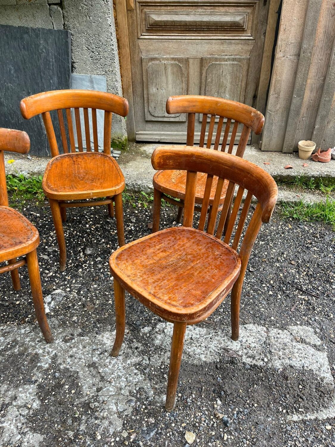 4 chair bistrot wood Thonet