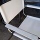 4 armchairs leather bauhaus design