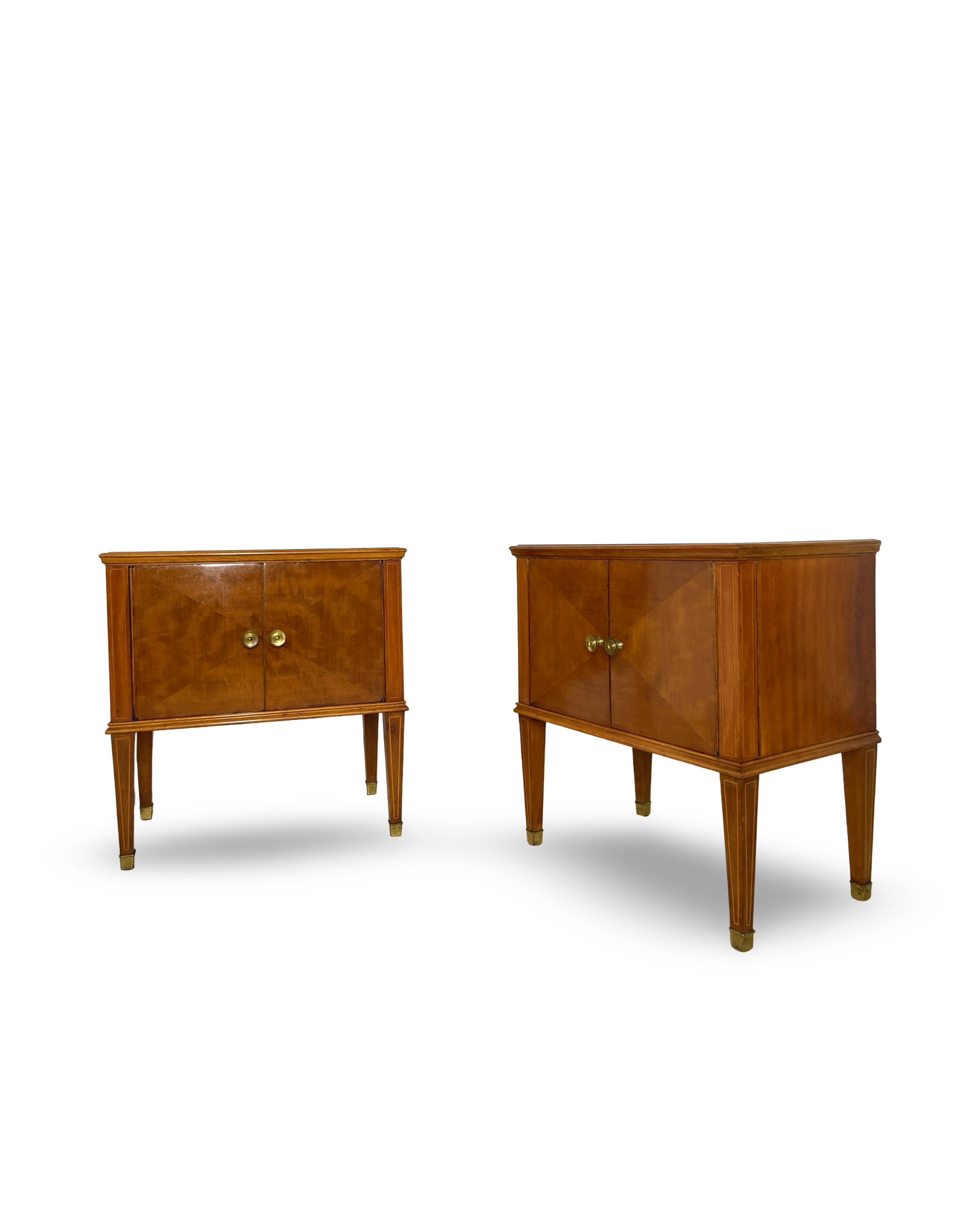 italian nightstands1950s