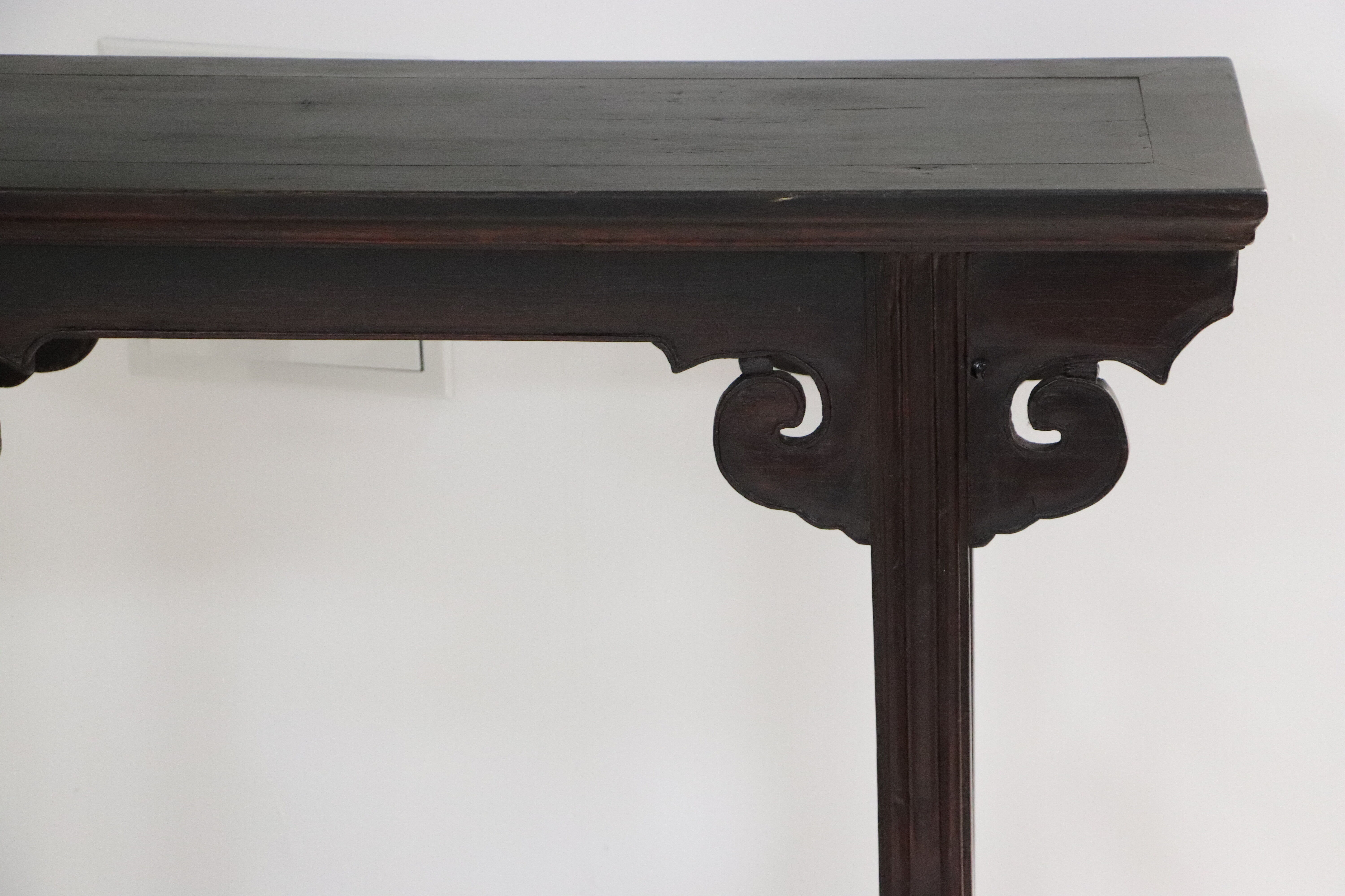Chinese wooden console