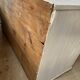 Charming old country sideboard painted in lime white