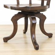 Chaise de bureau antique trapnell & gane anglaise