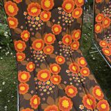 Pair of vintage sunbeds