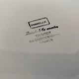 Set 5 flat plates Marellle Digoin