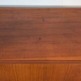 Scandinavian teak and metal sideboard