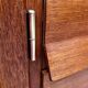 Mid-Century Modern Teak sideboard with brass handles, Germany 1960s