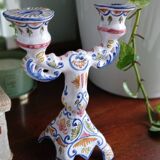 Double candlestick signed MF