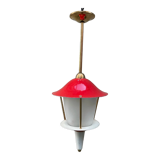 Suspension 50s red sheet metal
