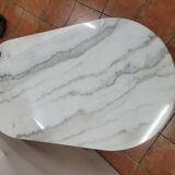 Bistro table with marble top