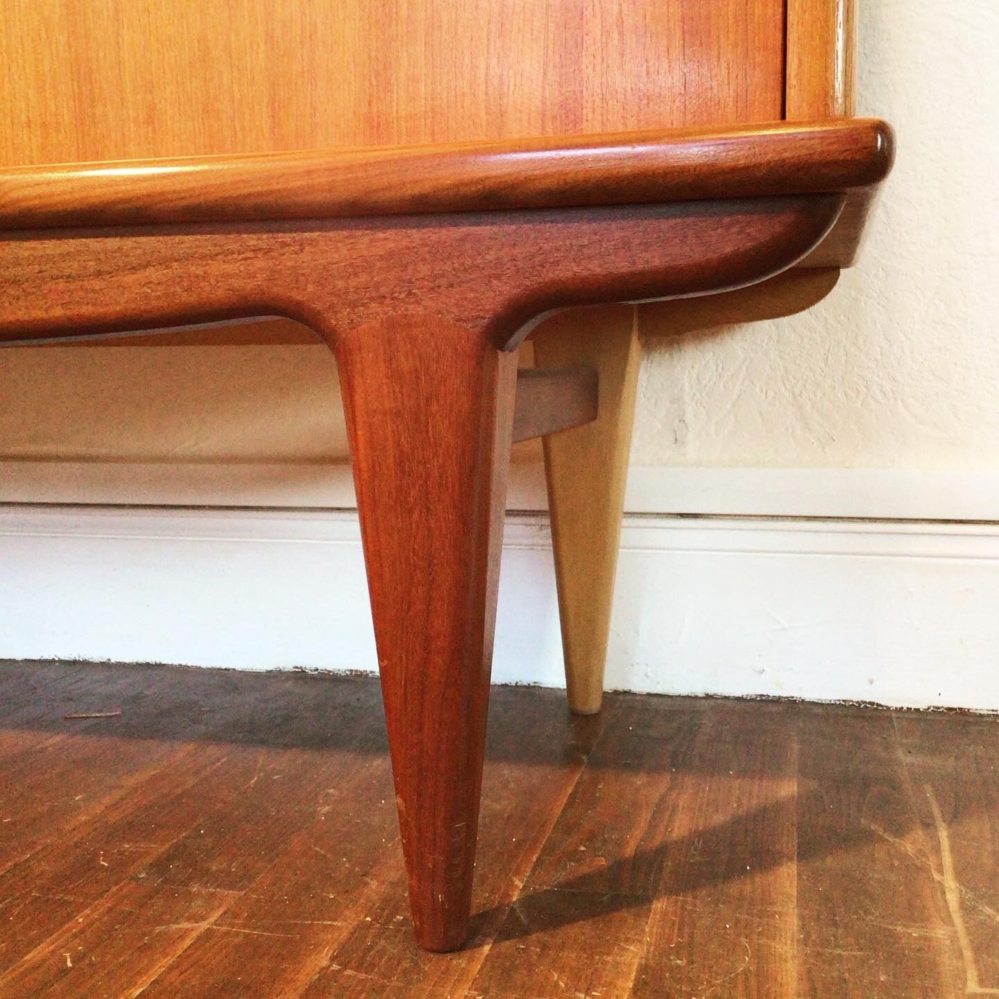 Scandinavian teak dressing table