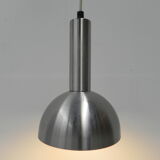 Vintage hanging lamp with aluminum shade