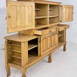 Model Mathias Sideboard in Oak by Guillerme and Chambron