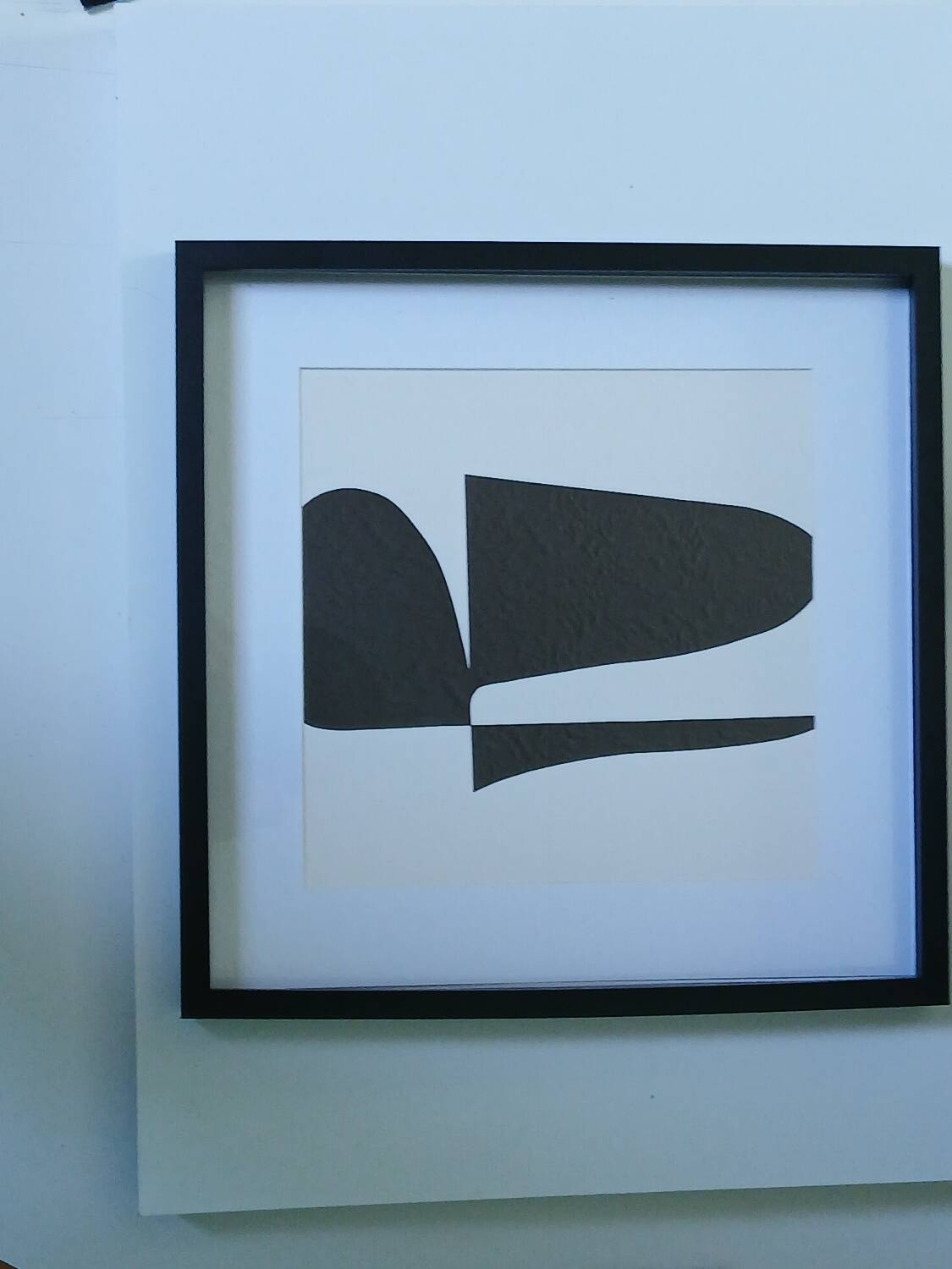 Tableau Vintage Art Optique - Victor Vasarely - Frame 40x40cm