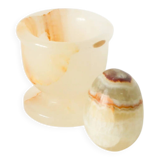 Small mortar and pestle in alabaster, 1970
