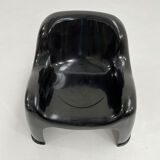 Black "Toga" armchair by Sergio Mazza for Artemide, 1960