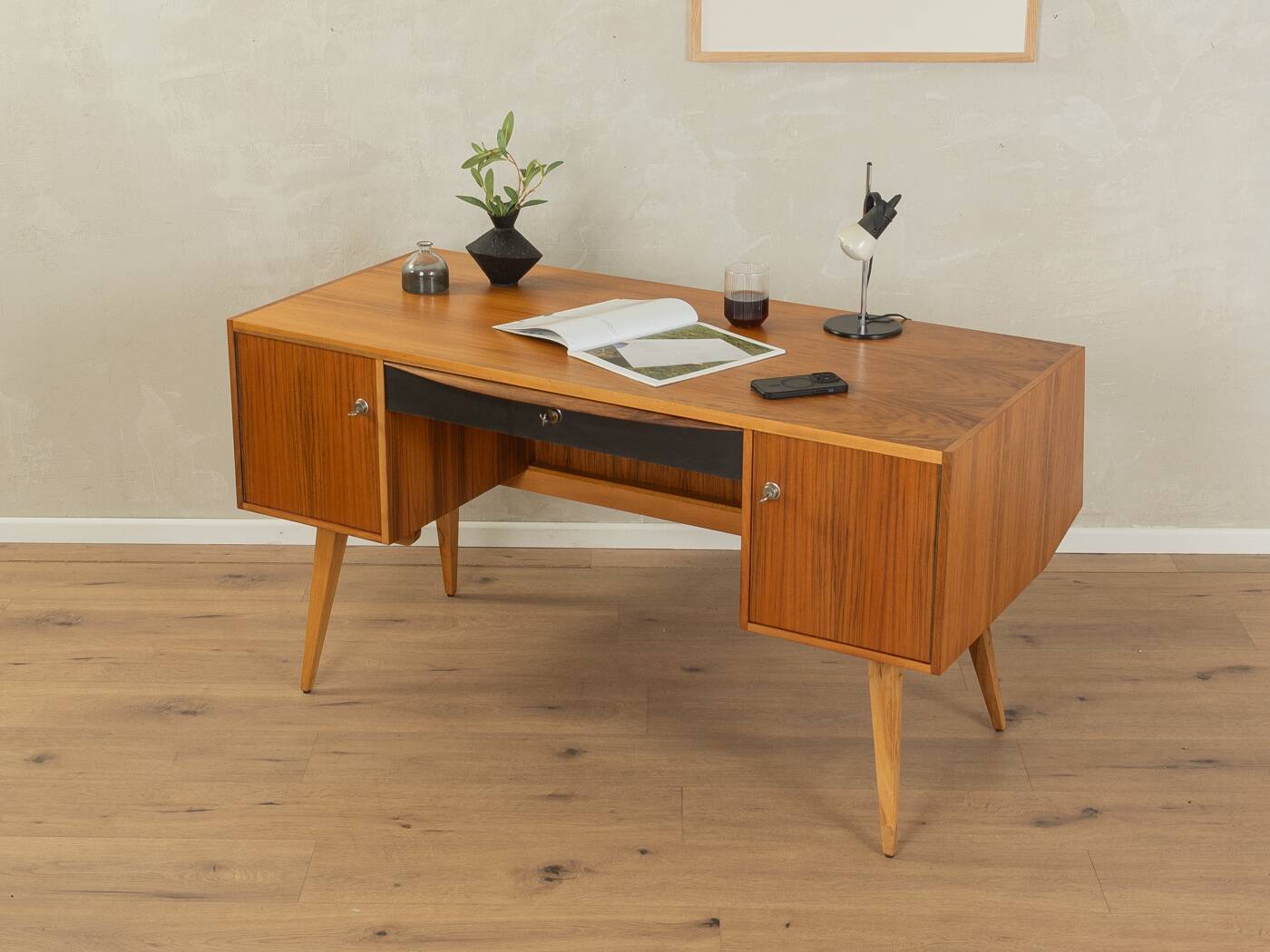 1950s desk, vintage