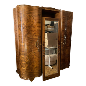Armoire art déco en - loupe