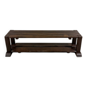Grand banc en chêne