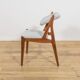 Mid-Century Teak Ella Dining Chairs by Arne Vodder for Vamo Sønderborg, Denmark, 1960s, Set of 6