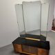 Art Deco Vanity Cabinet Attributed to Jindřich Halabala, Czechoslovakia, 19