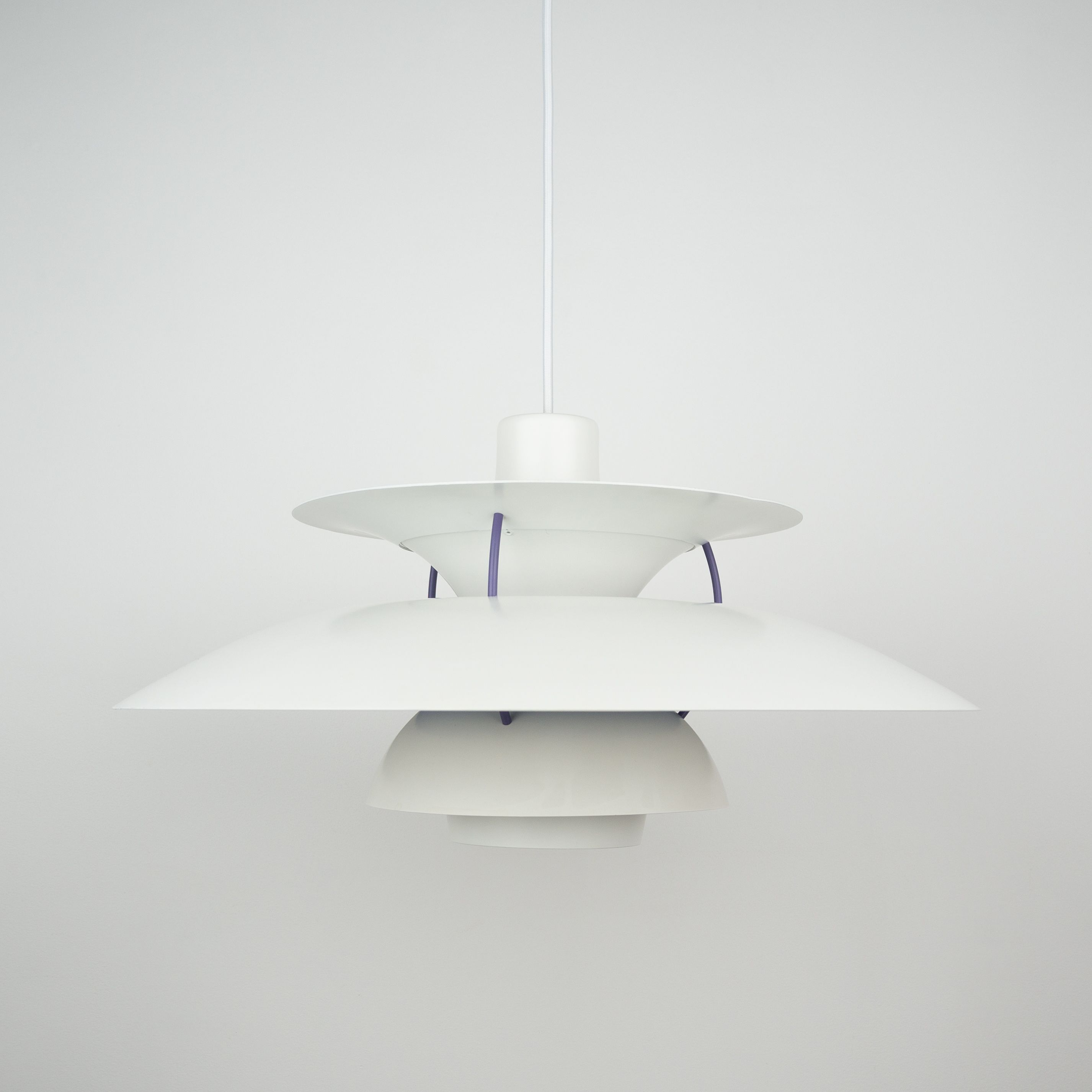 Danish vintage pendant lamp PH 5 by Poul Henningsen, Louis Poulsen, 1958