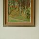 Huile sur panneau suédoise originale – « Paysage d'automne »