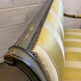 Louis XVI style yellow sofa