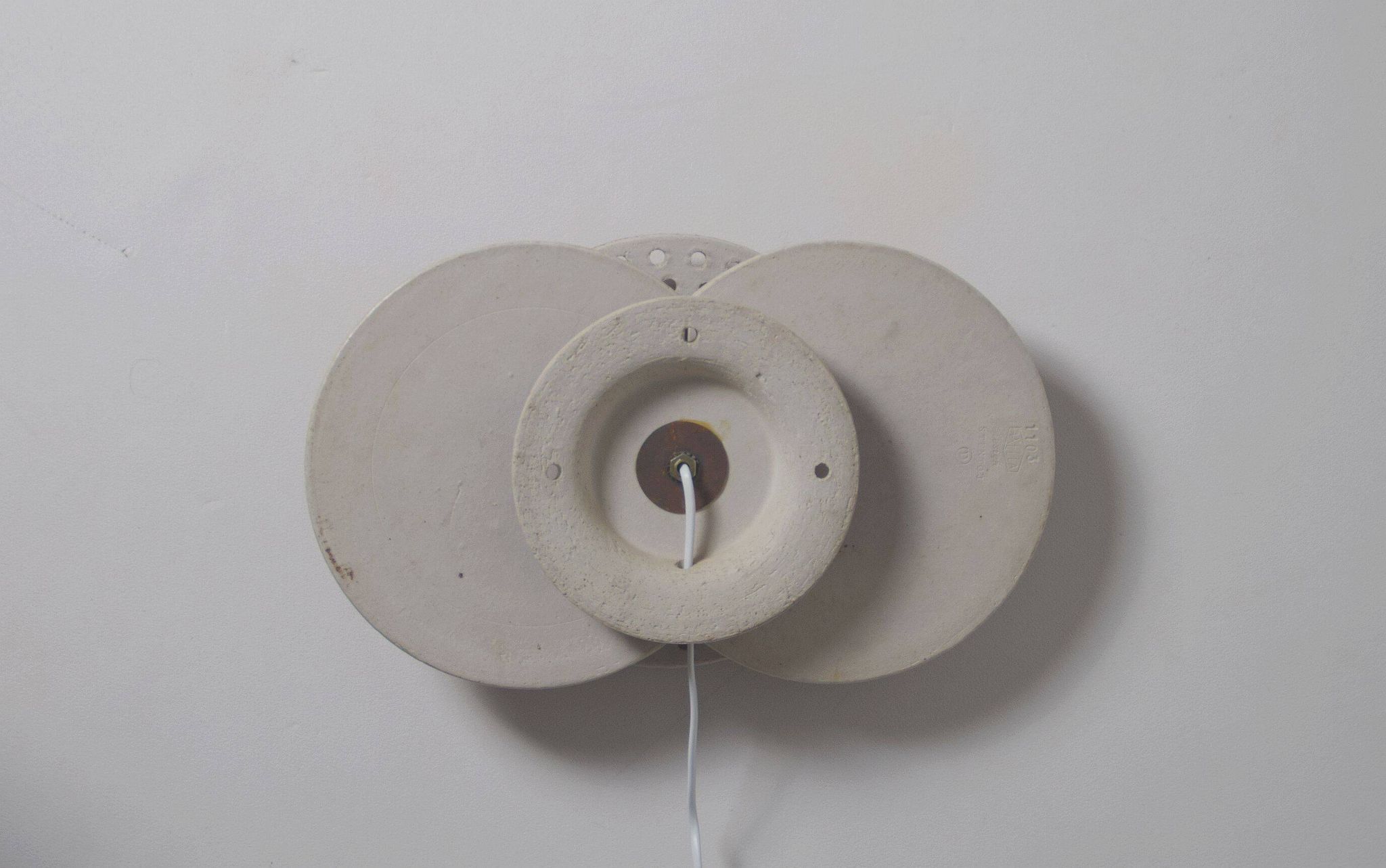 Danish ceramic wall lamp model 1103 by Axella Stentøj, 1970s