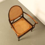 Viennese chair from the 1930s in wicker