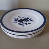 Dessert plates Moulins des Loups.