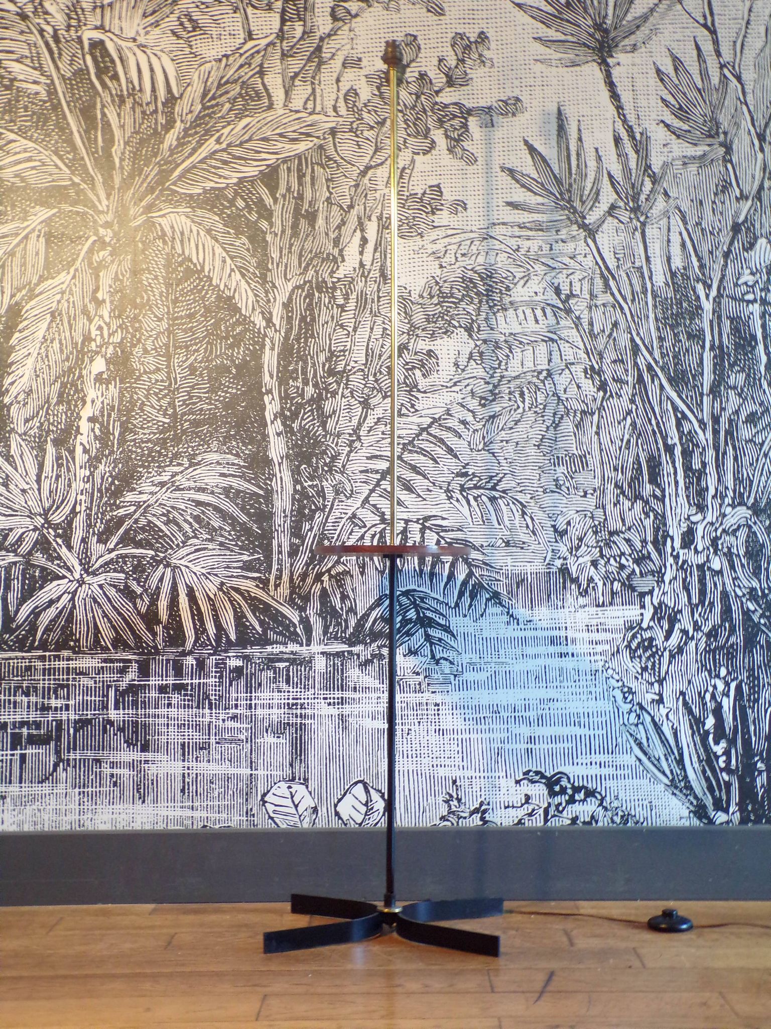 Lampadaire Jean Gandelin 2 feux