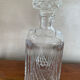 Cut glass carafe
