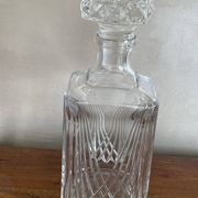 Cut glass carafe