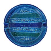 Aldo Londi pour Bitossi Ceramics Cendrier Vide Poche Rimini Bleu