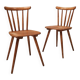 Pair of bistro chairs with bars