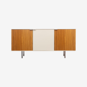 Vintage sideboard, zebra wood, 173cm