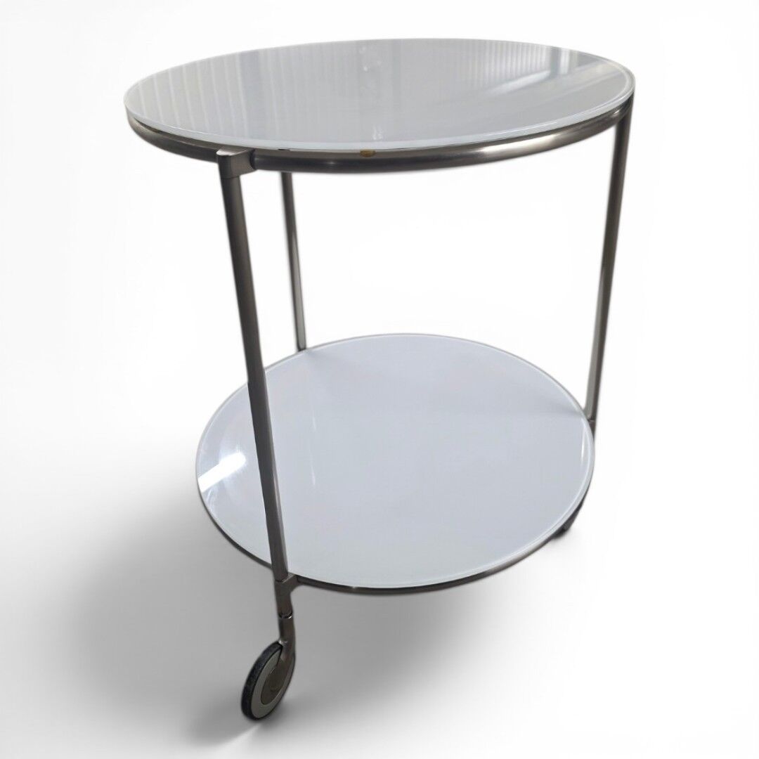 Table d'appoint mobile vintage par Ehlen Johansson