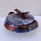 Large covered pot, soup tureen, glazed stoneware, Matthieu Liévois