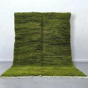 Handmade natural Berber rug 3x2 m