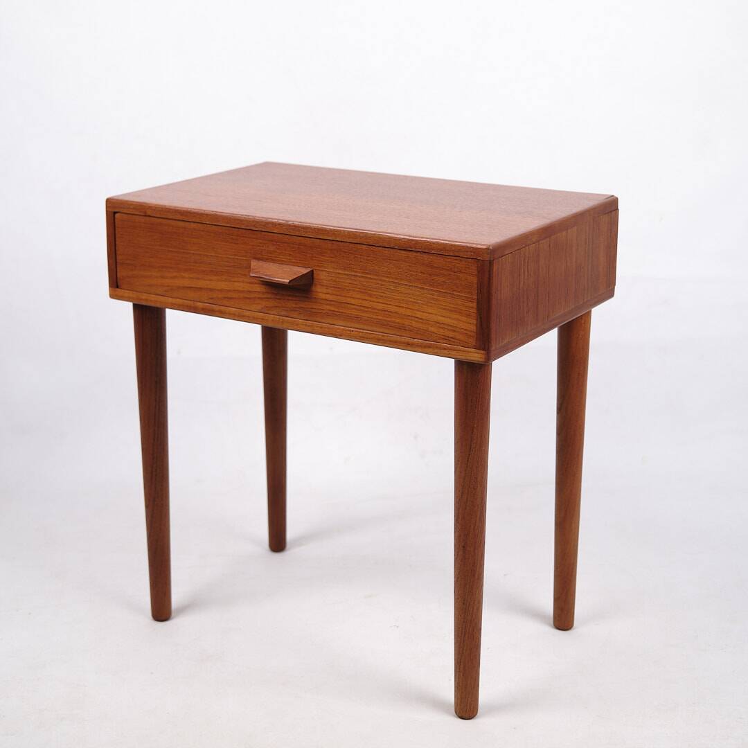 Bedside table/side table - Teak wood - Danish design - 1960s