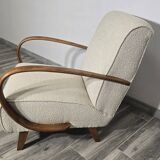 Fauteuil Art Déco par Jindrich Halabala