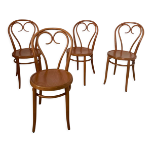 Lot de 4 chaises de bistrot en