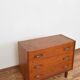 Commode en teck danoise années 1960