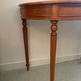 Half-moon console