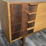 Vintage Wooden Sideboard by Frantisek Mezulanik, 1960