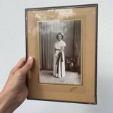 Photographie noir et blanc ancienne
