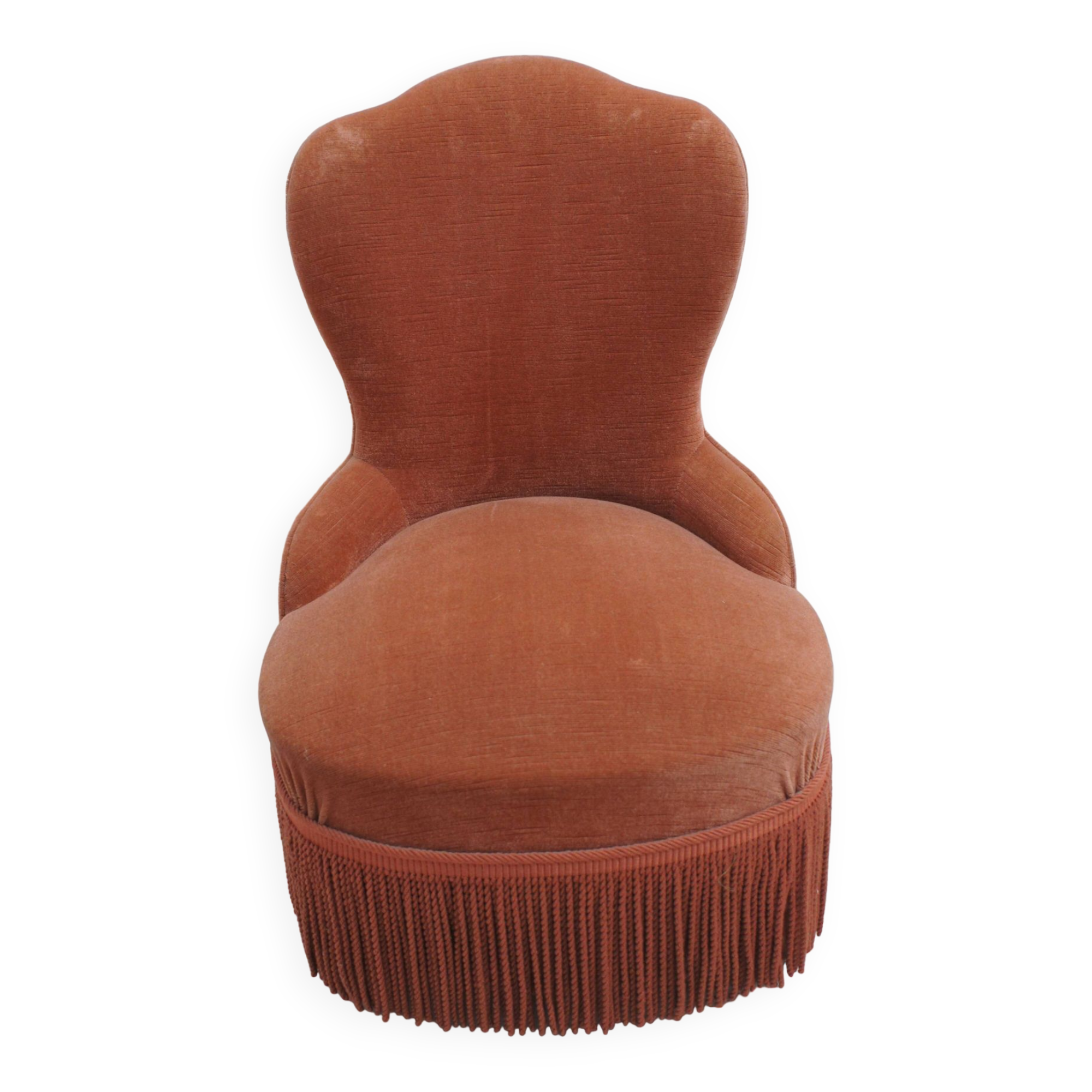 Fauteuil crapaud vintage