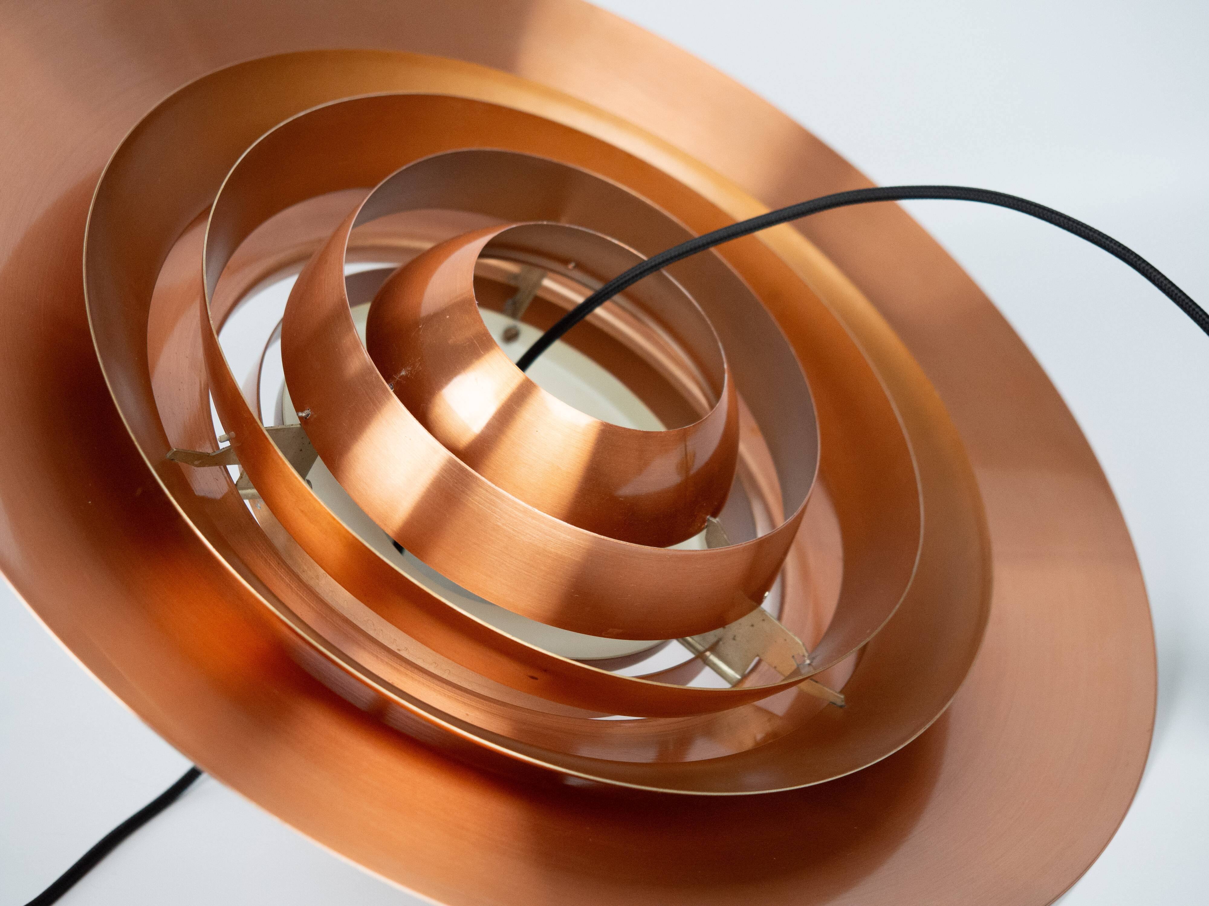 Danish vintage P376 pendant lamp by Fabricius and Kastholm. Nordisk Solar,