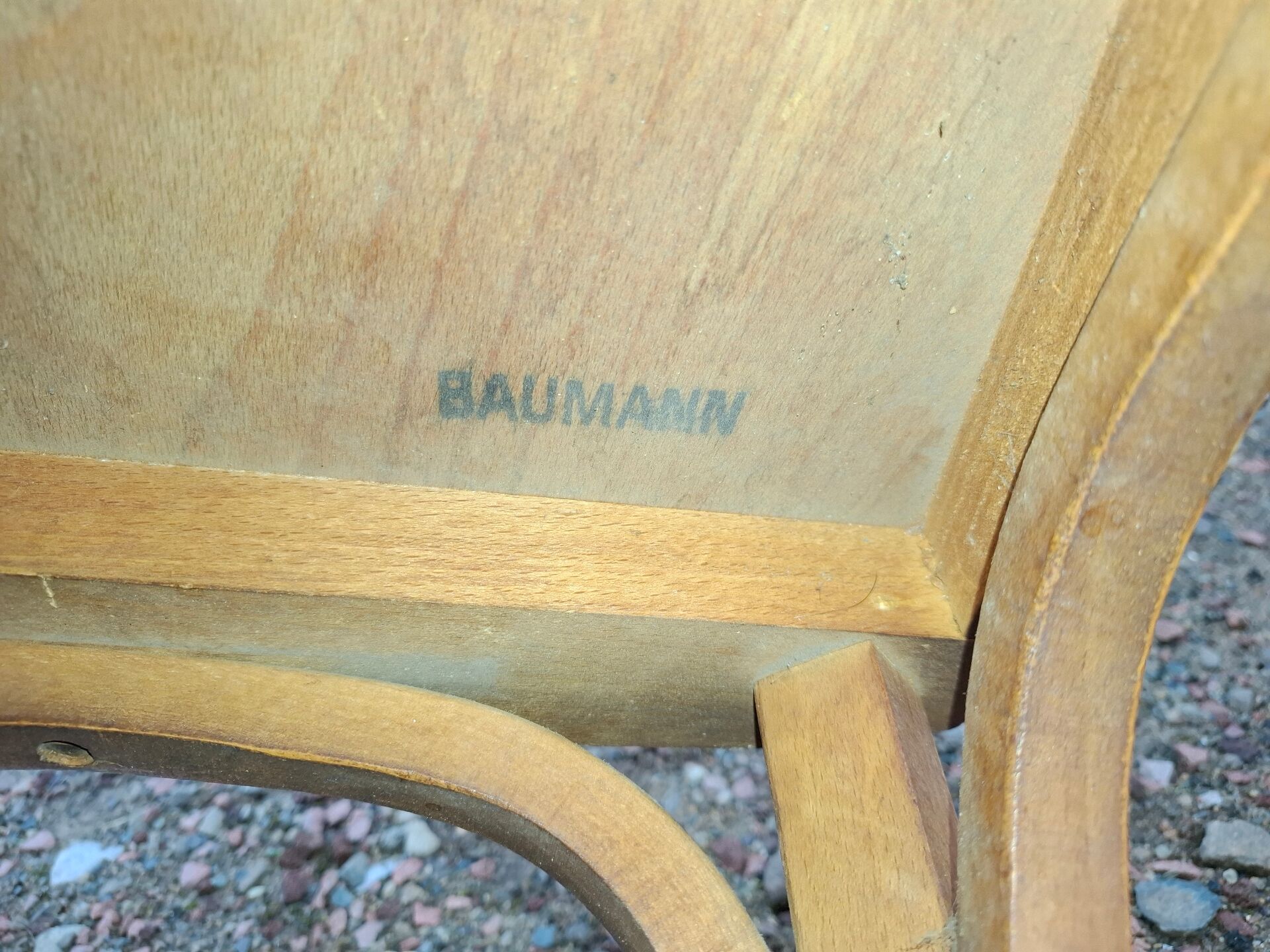 4 vintage Baumann chairs